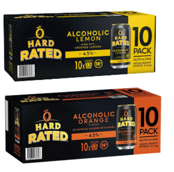 Hard Rated 4.5% 10pk Varieties