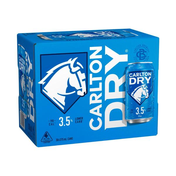 Carlton Dry 3.5% 30 Pack